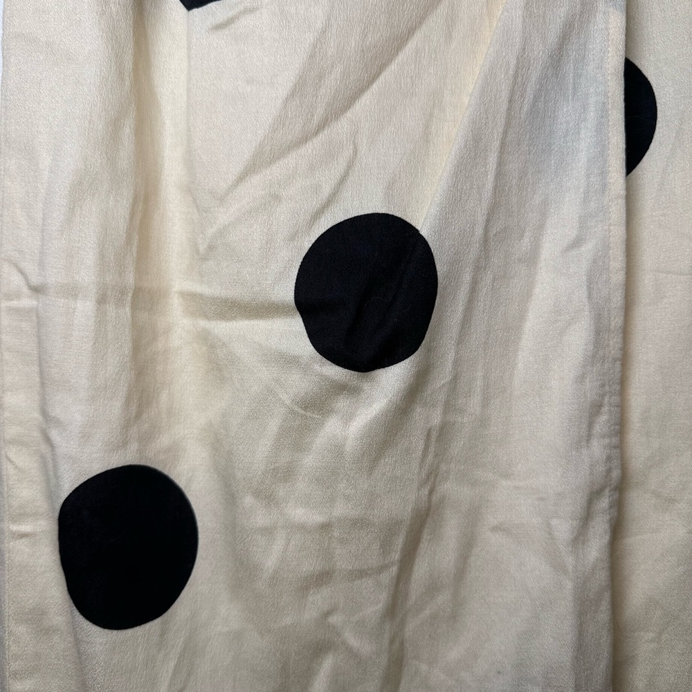 Future Collective x Jenny K. Lopez Faux Wrap Polkadot Midi Skirt Size 00 - Picture 7 of 13